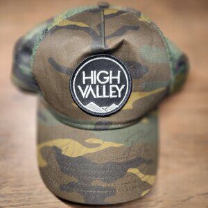 🐎🎶High Valley Hat Cap Snapback Green Camo Country Music Outdoors